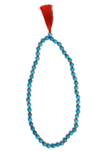 Blue Lava Chanting Beads